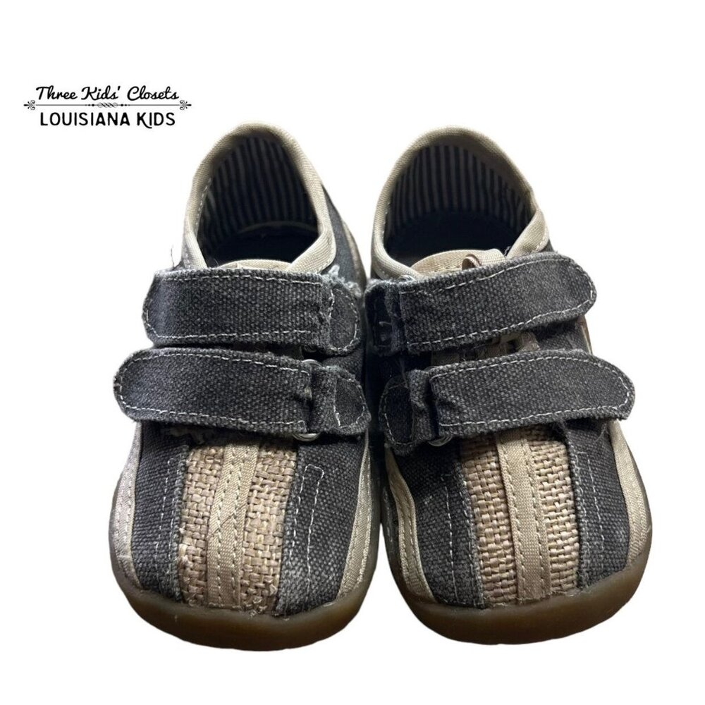 Livie & Luca Sz 5 Burlap Canvas Shoes